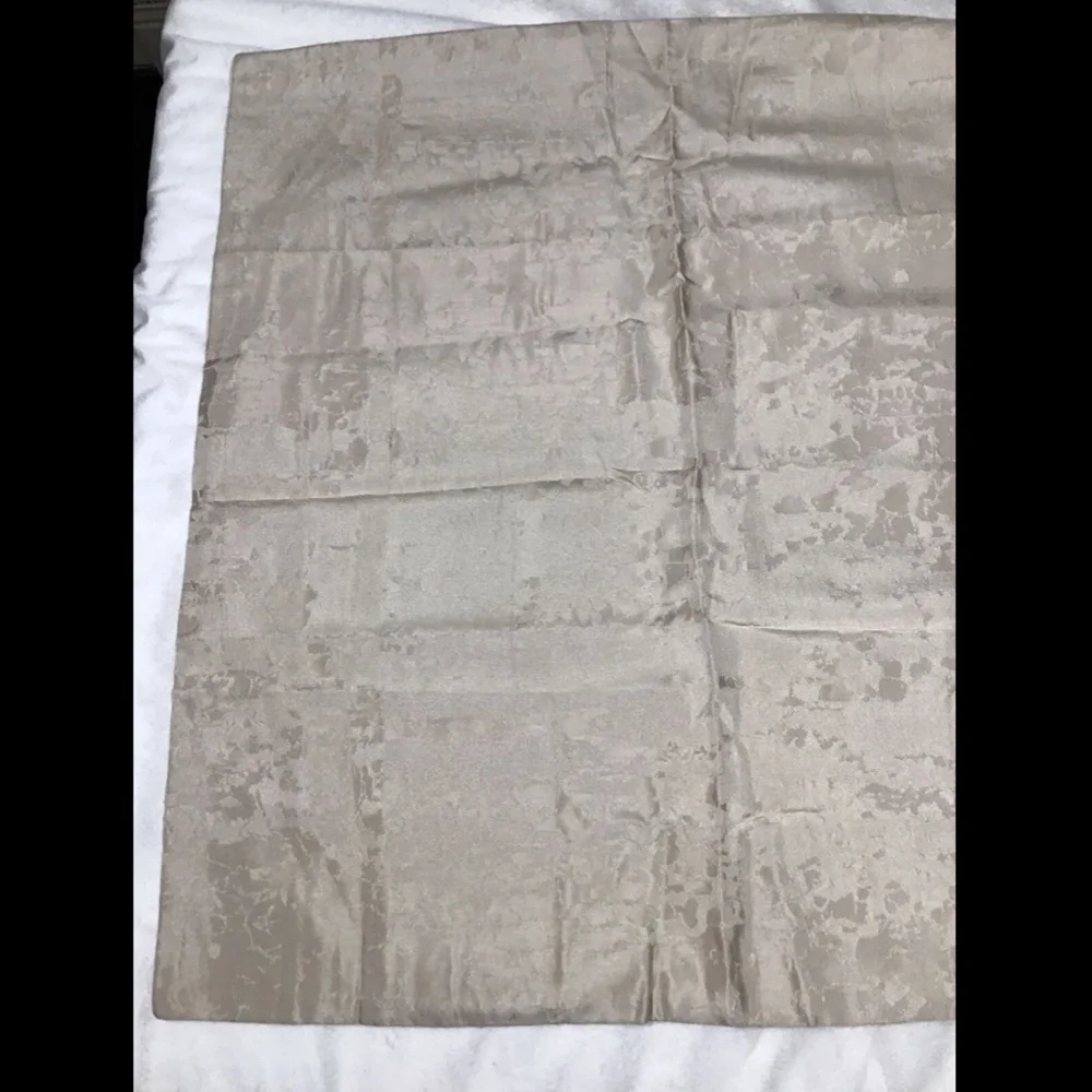 NIB Donna Karan Moonscape Euro Pillow‎ Sham Champag